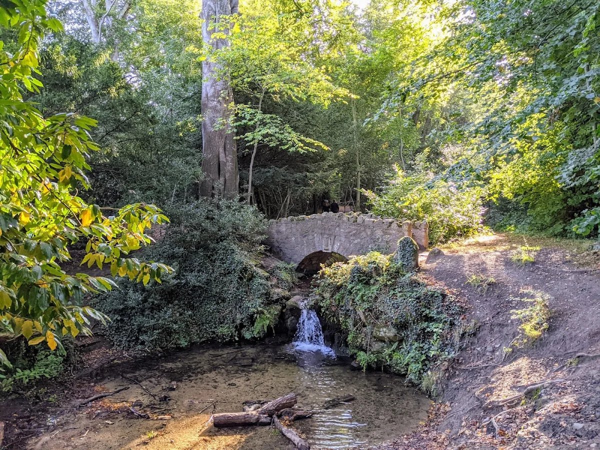 Beautiful waterfall in Marlay Park